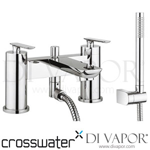 Crosswater SI422DC Silk Bath Shower Mixer with Kit Spare Parts