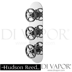 Hudson Reed Revolution Industrial Triple Concealed Thermostatic Shower Valve - SIWTR02 Spare Parts