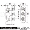 Hudson Reed Revolution SIWTR02 Spare