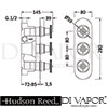 Hudson Reed Revolution SIWTR03 Spare