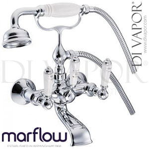 Marflow SJ321CPLL St James London Lever Wall Mounted Bath Shower Mixer with Unions Spare Parts