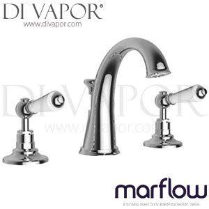 Marflow SJ404 Classical Spout Three Hole Basin Mixer Spare Parts