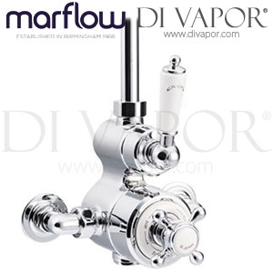 Marflow SJ7451CPLLLH St James Classical Dual Thermostatic Shower Valve with London Lever Spare Parts