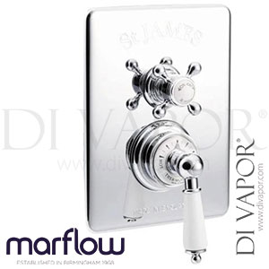 Marflow SJ7600 Traditional Concealed Dual Control Thermostatic Shower Valve Spare Parts