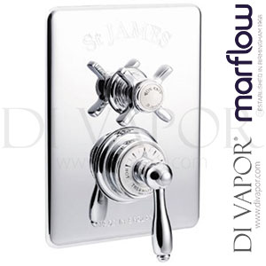 Marflow SJ7600CPEHEL St James Concealed Thermostatic Shower Valve England Handle Spare Parts