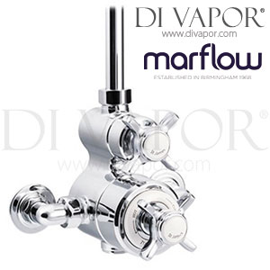 Marflow SJ7651CPEH St James Classical Dual Thermostatic Shower Valve with England Handles Spare Parts