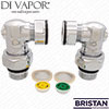 Bristan SKINLET-2CP Isolation Elbows - Pair