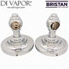 Bristan SL3307P1(00) Wall Plate Chrome