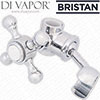 Bristan SL3307P2(00) Handset Slider Chrome