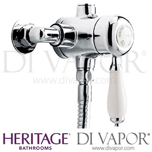 Heritage SLC04 Ryde Single Control Exposed Mini Shower Valve with Bottom Outlet Spares