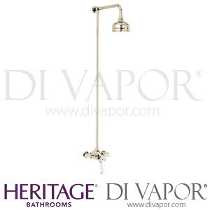 Heritage SLCDUALMIN03 Ryde Dual Control Mini Shower Valve with Fixed Kit Spares