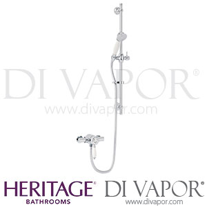 Heritage Ryde Mini Shower Valve Flexible Kit Spare Parts 