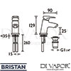 Bristan SM BAS C Mixer Spare Diagram