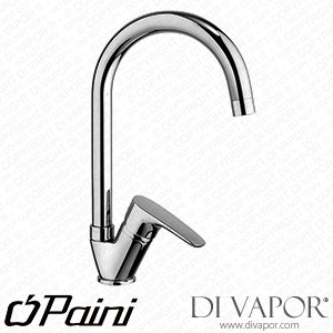 Paini SMCR570P Smart Single Lever Kitchen Mixer Tap with Swivel Tube Spout Spare Parts