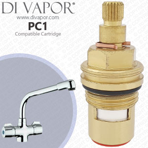 San Marco PC1 Promotion Cruciform Hot Tap Cartridge Compatible Spare SMR1724