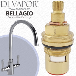 San Marco Bellagio 20 Spline Hot Tap Cartridge Compatible Spare - SMR2474