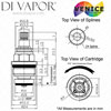 San Marco Venice Tap Cartridge Diagram