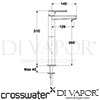 Crosswater SO112DNC Diagram