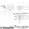 Crosswater SO121WNC Diagram