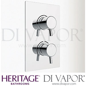 Heritage SOC10 Orbit Concealed Thermostatic Dual Control Shower Valve Spare Parts