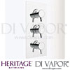 Heritage Orbit Dual Valve Integral Stopcocks Shower Spare Parts