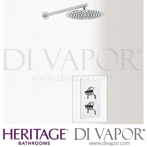 Heritage SOCDUAL01 Orbit Dual Control Shower Valve with Fixed Head Spare Parts