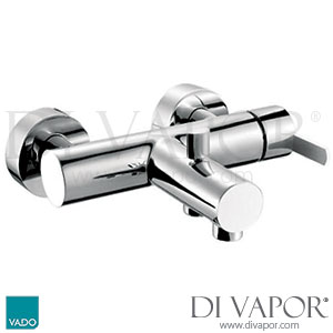 VADO Soho Exposed Bath Shower Mixer without Shower Kit Wall Mounted Spare Parts
