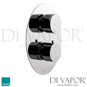 VADO Soho 2 Handle Shower Valve Wall Mounted Spare Parts