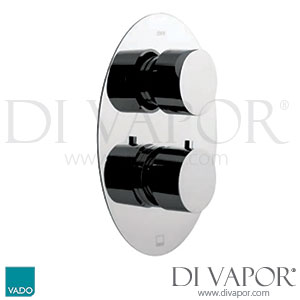 VADO Soho 2 Outlet 2 Handle Shower Valve Integrated Diverter Spare Parts