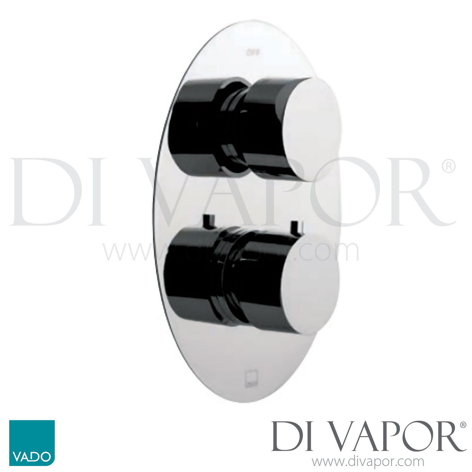 VADO Soho 2 Outlet 2 Handle Shower Valve Integrated Diverter Spare Parts