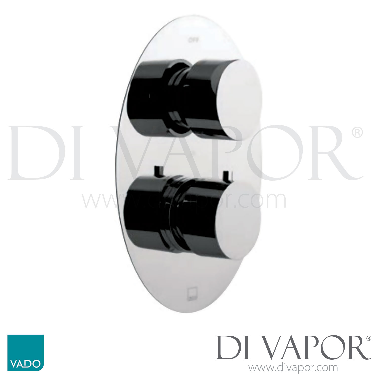 VADO Soho Concealed 3 Outlet 2 Handle Shower Valve Diverter Spares