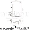 Crosswater SOLOKLLP Diagram Spare Parts