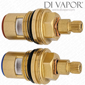 Deva SP005-001 ON/OFF Valve Cartridges- MIURA RANGE Hot & Cold Pair by Methven Compatible Spare