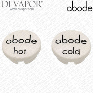 Abode SP3489 Gosford Tap Handle Indices - Hot & Cold Pair