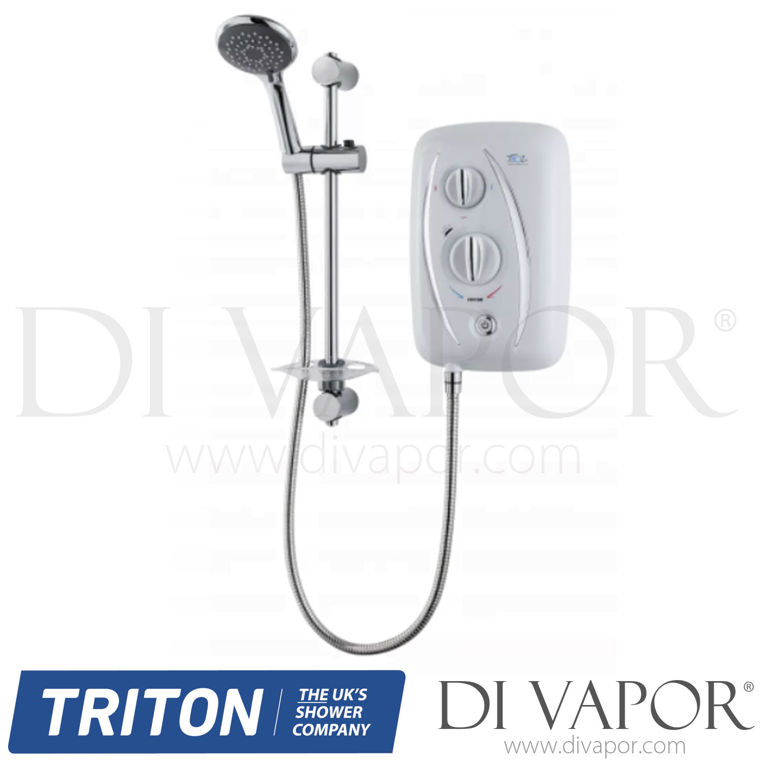Triton SP8001ZFFTHM T80Z Thermostatic FastFit Electric Shower 10.5kW