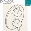 Vado Space SPA-148-3/4-C/P 3/4 Inch Concealed Thermostatic Valve Chrome