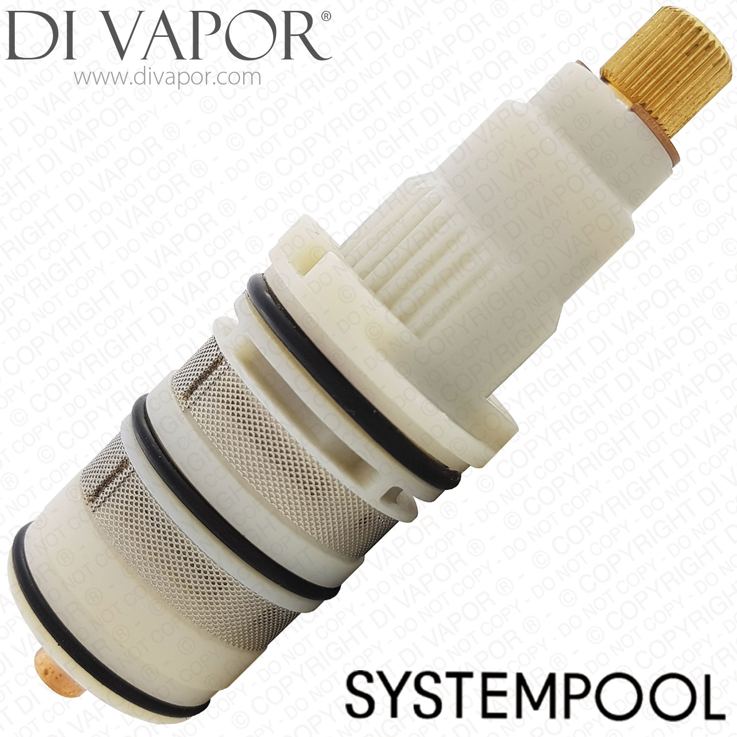 SYSTEMPOOL ELEA Thermostatic Shower Valve Cartridge Replacement