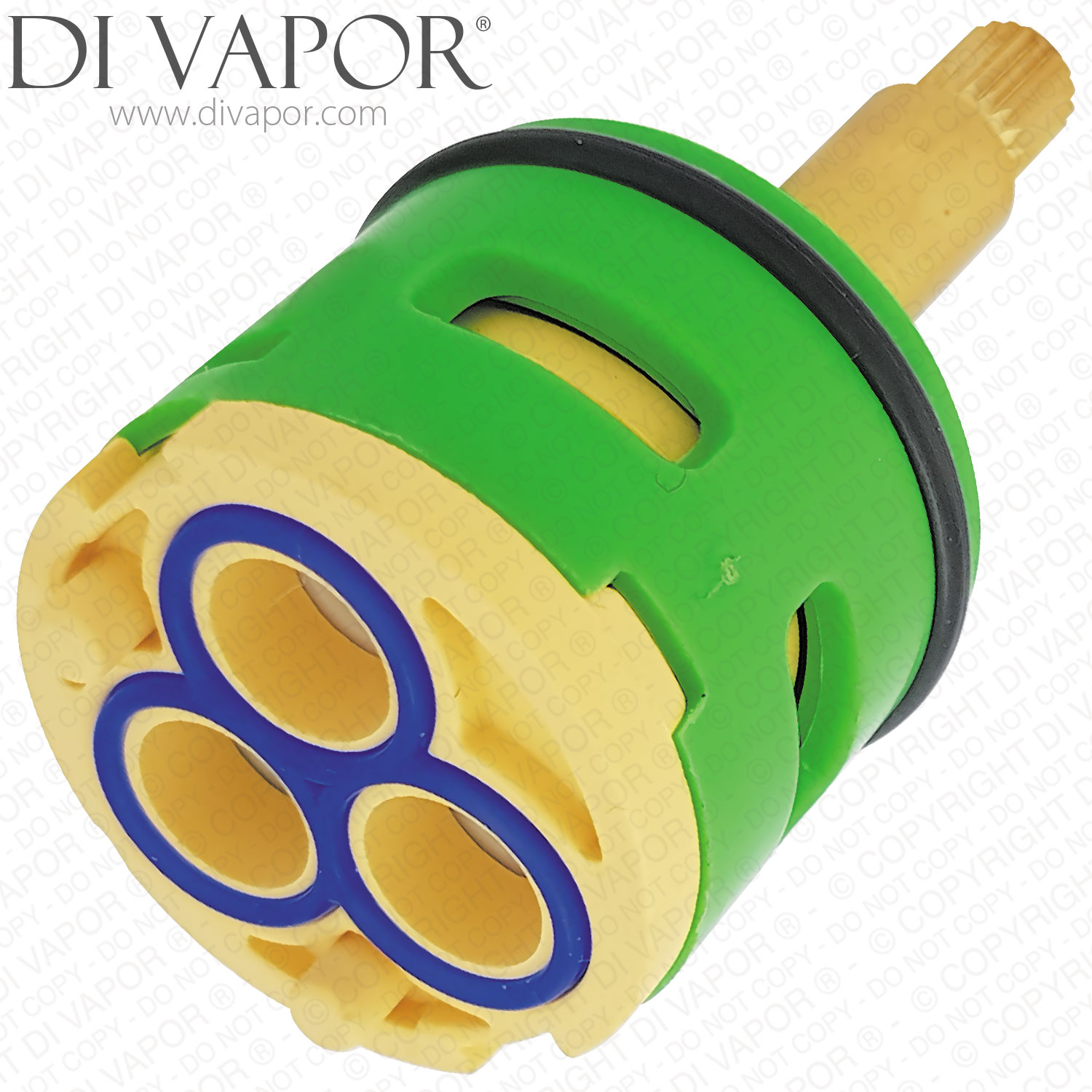 SPS 040 Steam Shower 3way Diverter Cartridge 82mm