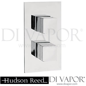 Hudson Reed Lennox Twin Concealed Thermostatic Shower Valve With Diverter - SQR3207 Spare Parts