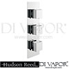 Hudson Reed Square Shower Valve With Diverter Spare Parts