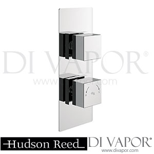 Hudson Reed Square Twin Concealed Thermostatic Shower Valve - SQRTW01 Spare Parts