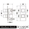 Hudson Reed Square Spare Parts