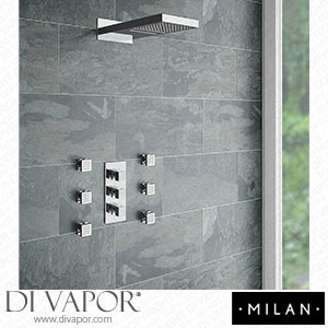 Milan SQSP4 Square Triple Valve with Diverter Spare Parts