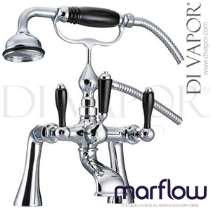 Marflow SJ320CPELBK St James England Black Lever Bath Shower Mixer with Fixed Centres Spare Parts