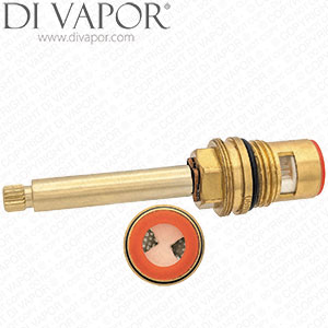 93mm HENT MS WRAS SSL15TA90 - Gold Finish - 20 Splines - 1/2 Inch - Clockwise Turn to Open