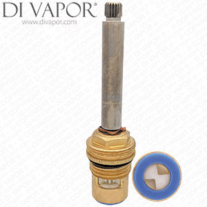 94mm HENT MS WRAS SSL15TA90 - Nickel Finish - 20 Splines - 1/2 Inch - Anti-Clockwise Turn to Open