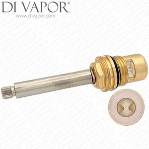 94mm HENT MS WRAS SSL15TA90 - Nickel Finish - 20 Splines - 1/2 Inch - Clockwise Turn to Open