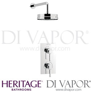 Heritage Somersby Recessed Shower Valve Fixed Head Kit Spares