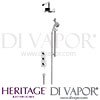 Heritage Somersby Recessed Shower Head Flexible Kit Spare Parts