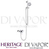 Heritage Somersby Exposed Shower Flexible Riser Kit Spare Parts